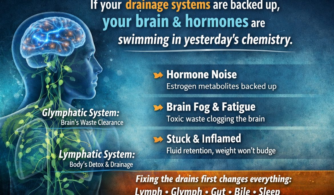 The Missing Link Between Lymph, Glymphatics, Hormones, and Metabolic Health